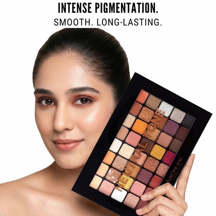 Europe Girl Neutral Tone 40 Colors Professional Artist Eyeshadow Palette