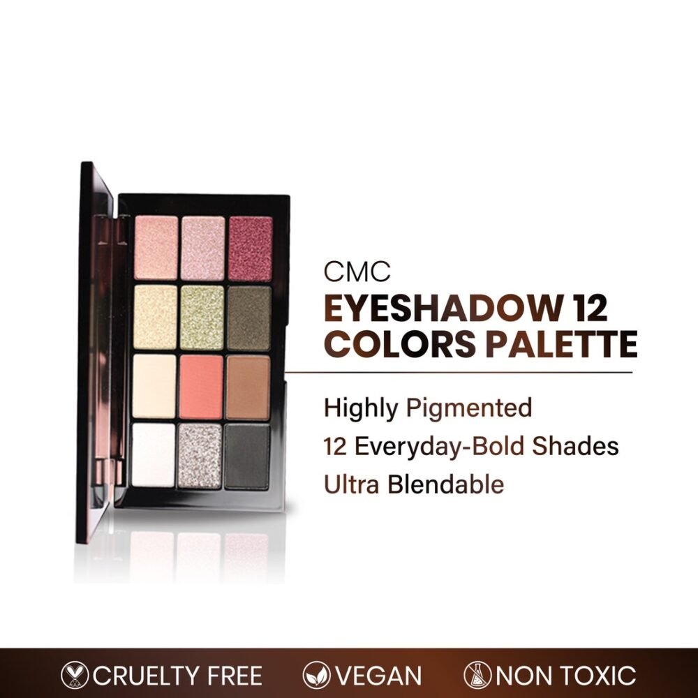 Charmacy Milano CMC Eyeshadow 12 Colors Palette