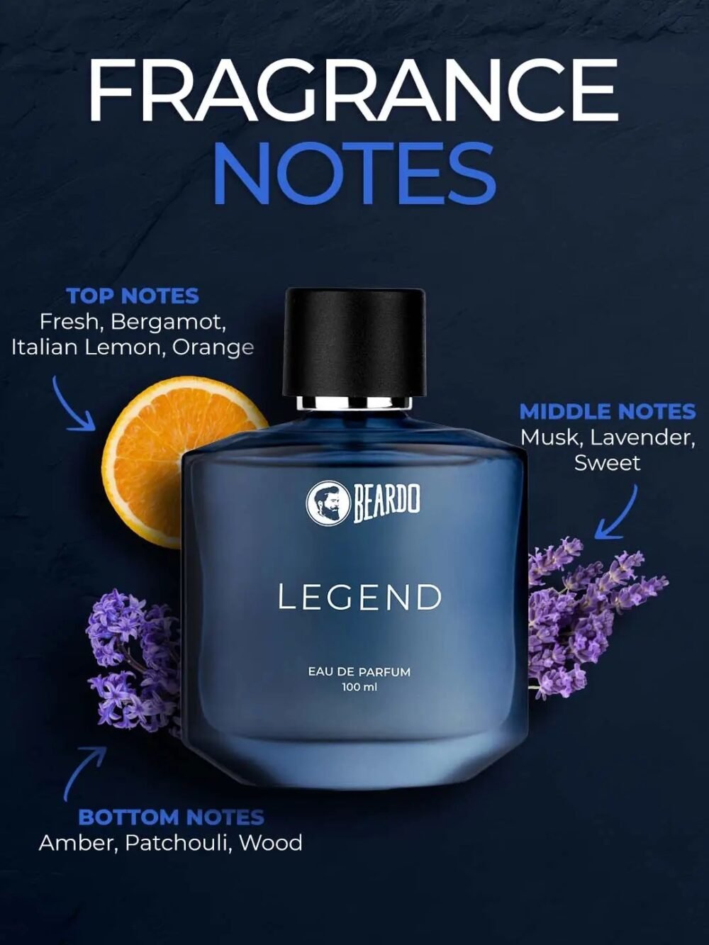 Beardo Legend Eau de Parfum for Men 100ml