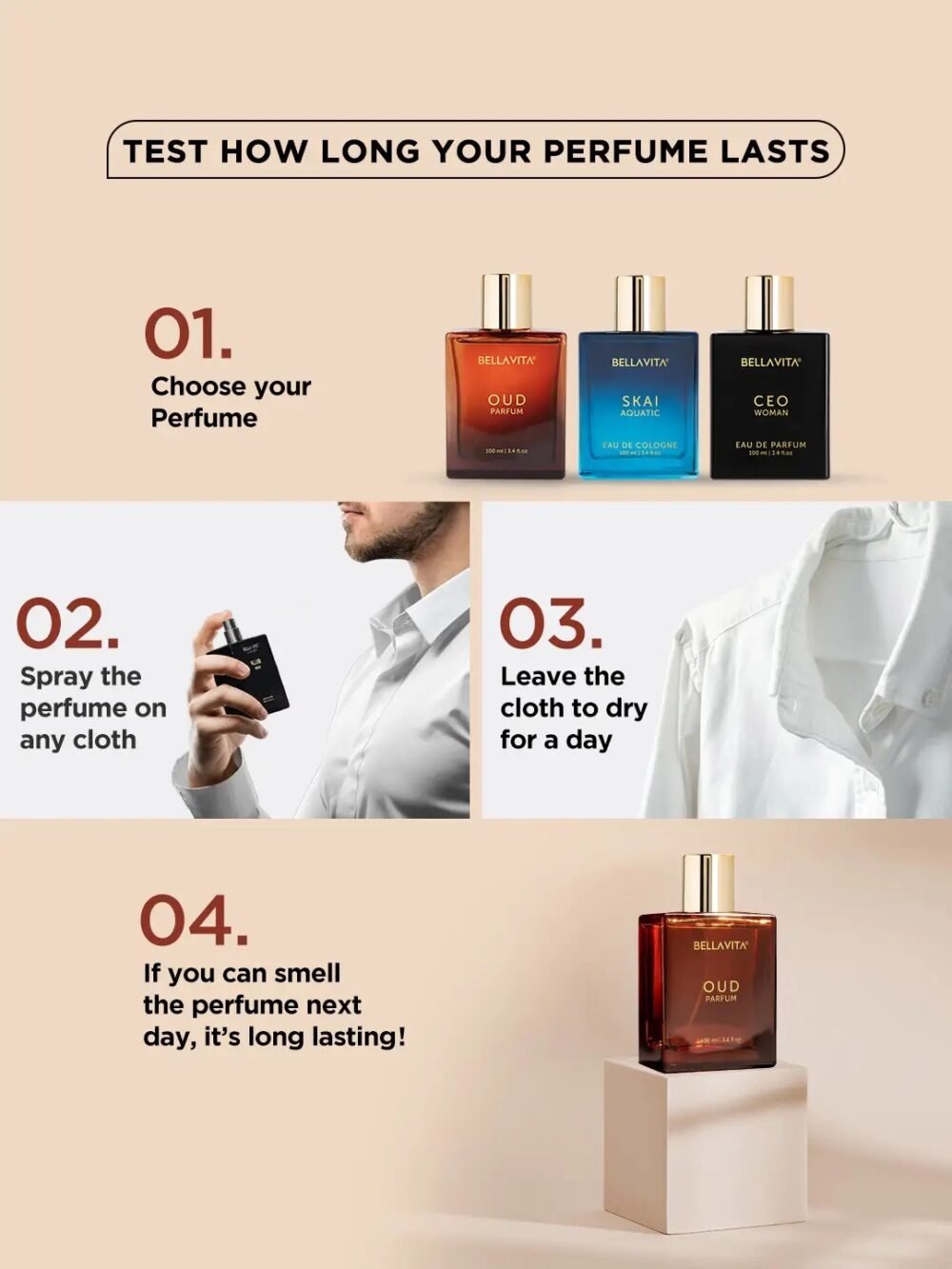 Bellavita Oud Parfum 100ml