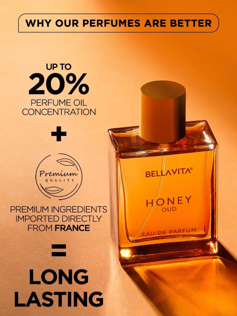 Bellavita Honey Oud Eau de Parfum 100ml