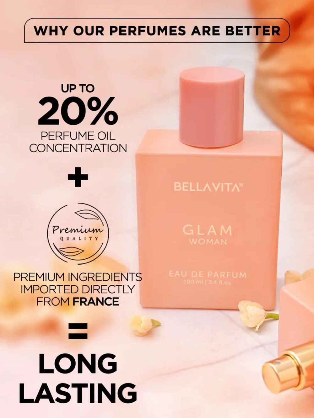 Bellavita Glam Woman Eau de Parfum 100ml
