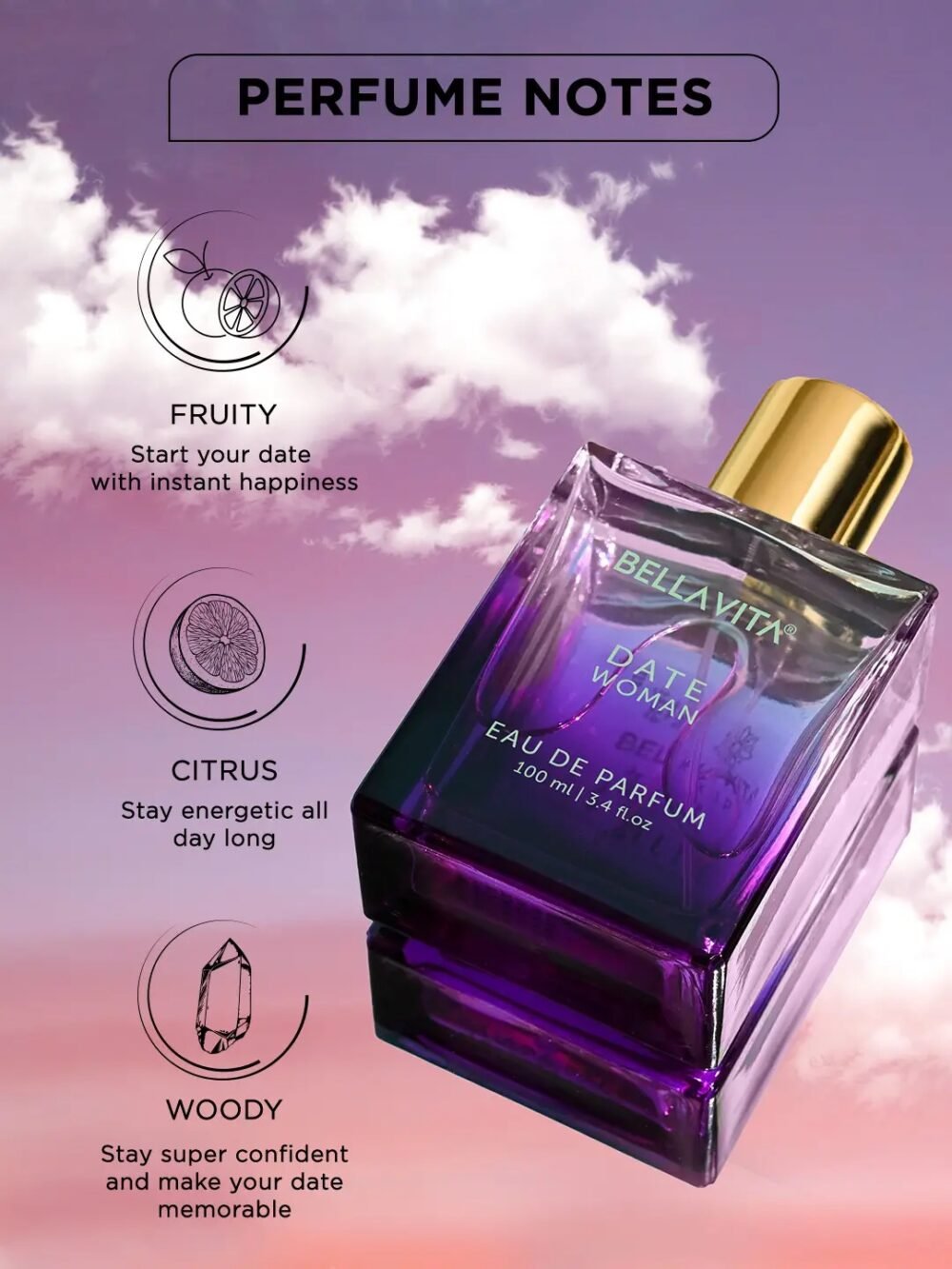 Bellavita Date Woman Eau de Parfum 100ml
