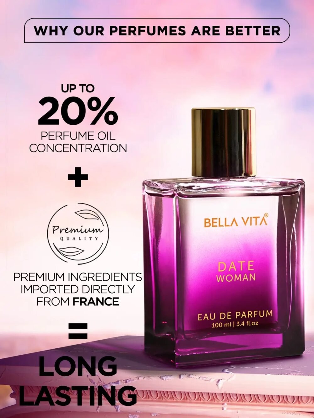 Bellavita Date Woman Eau de Parfum 100ml