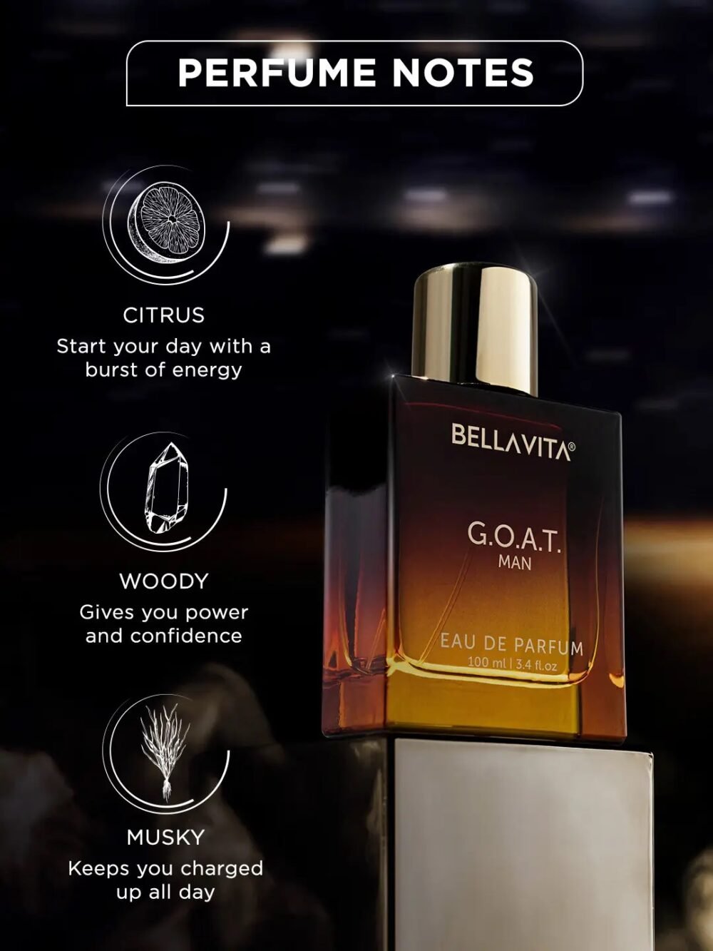 Bellavita G.O.A.T. Man Eau de Parfum 100ml