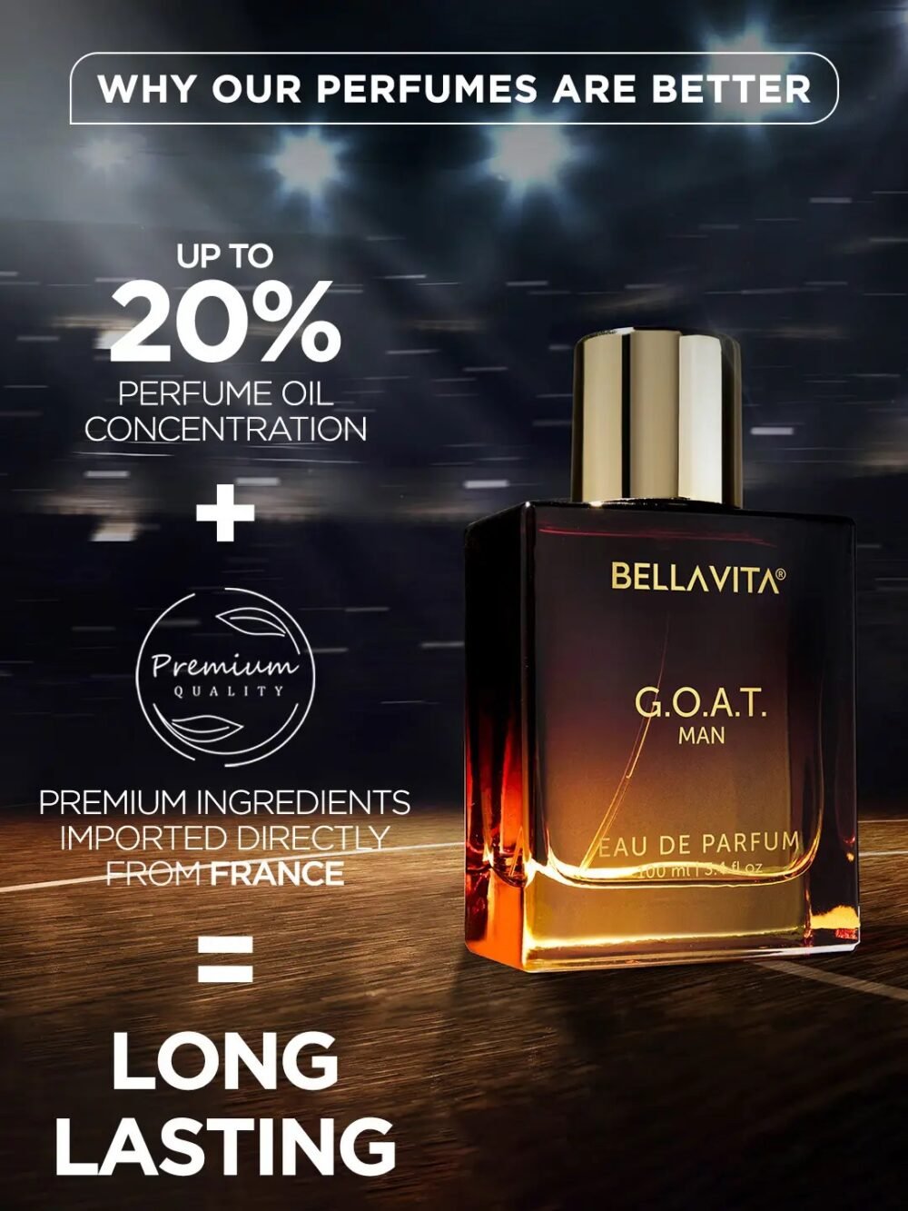 Bellavita G.O.A.T. Man Eau de Parfum 100ml