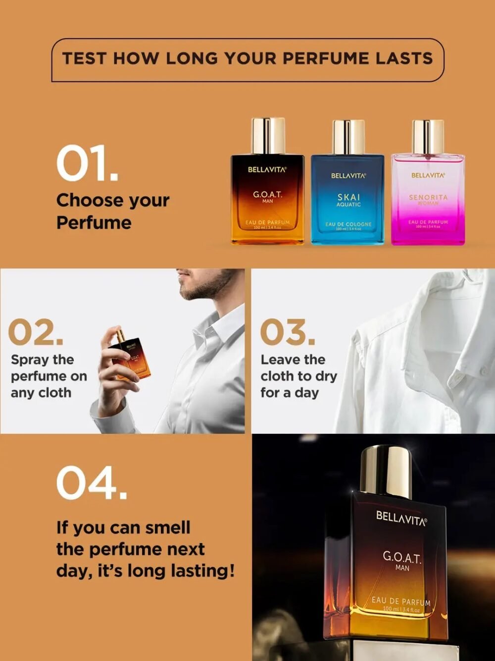 Bellavita G.O.A.T. Man Eau de Parfum 100ml