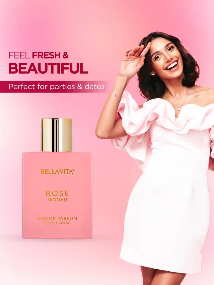 Bellavita Rose Woman Eau de Parfum 100ml