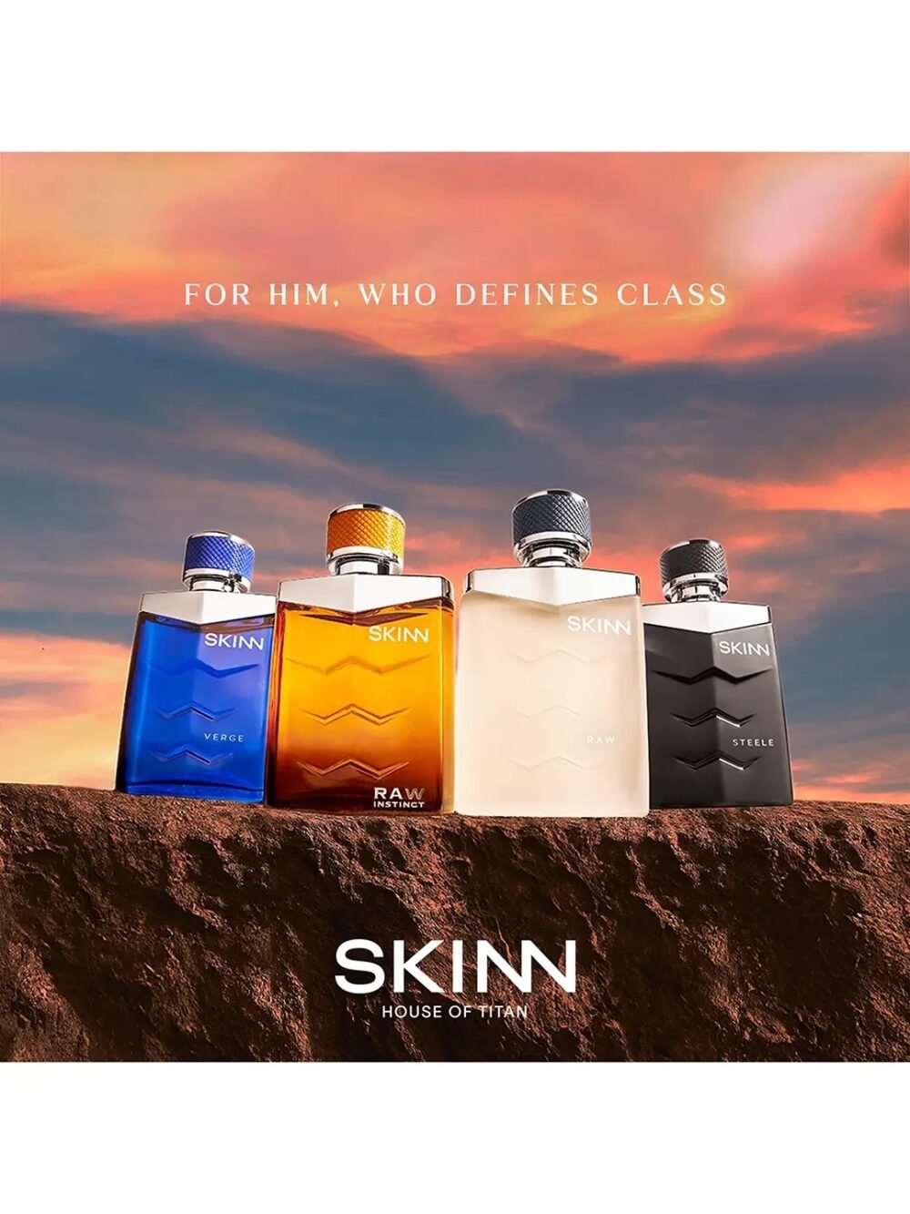 Skinn by Titan Verge Eau de Parfum for Men 100ml