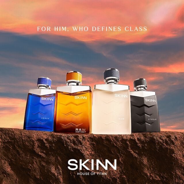 Skinn by Titan Raw Instinct Eau de Parfum for Men 100ml
