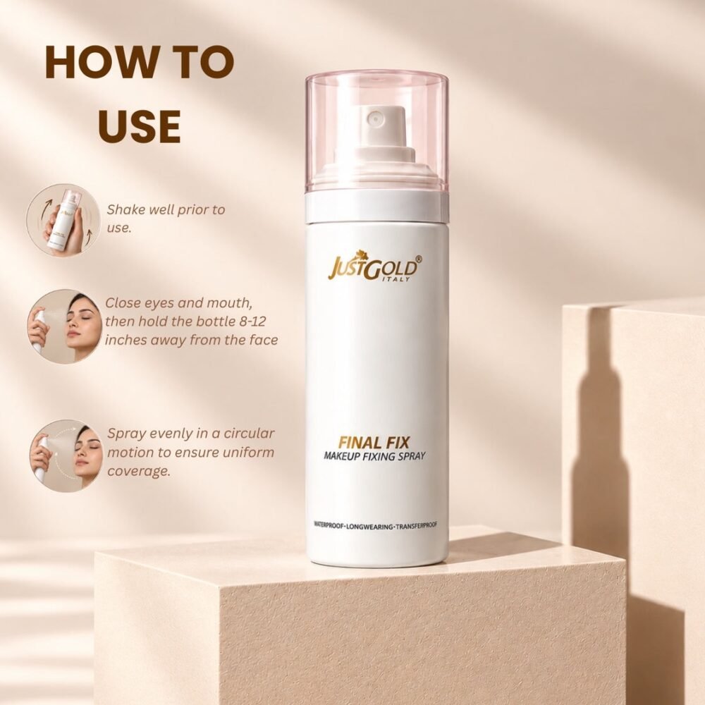 Just Gold Final Fix Makeup Fixing Spray