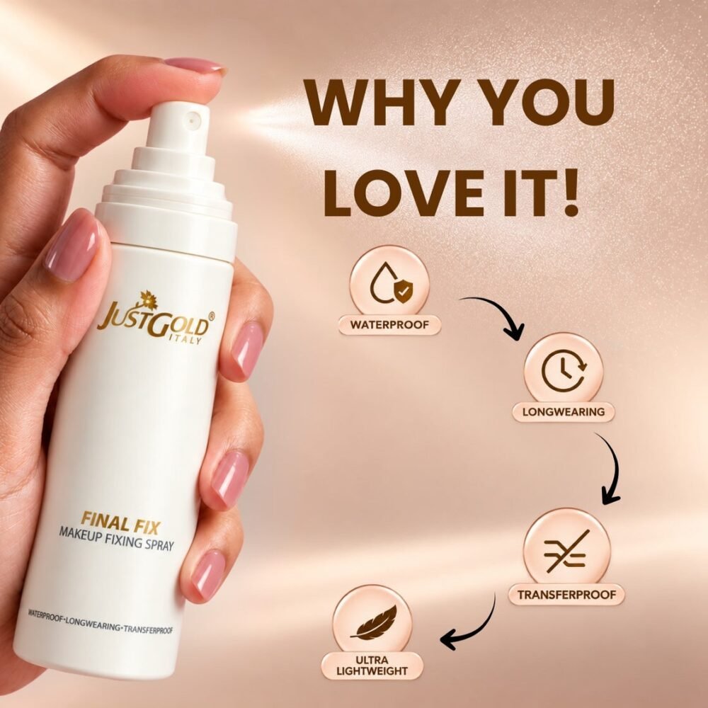 Just Gold Final Fix Makeup Fixing Spray