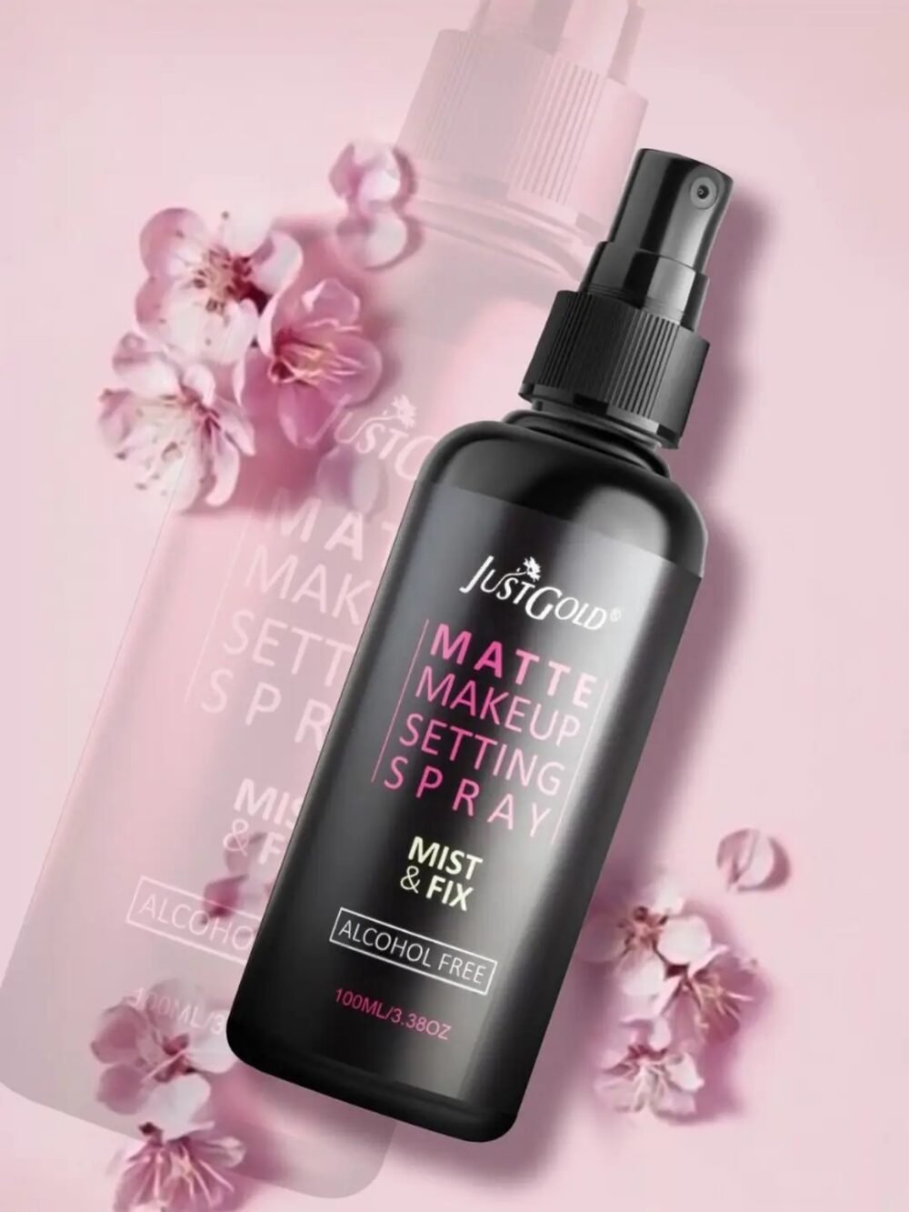 Just Gold Matte Makeup Setting Spray Mist & Fix (Alcohol Free) | 100ml