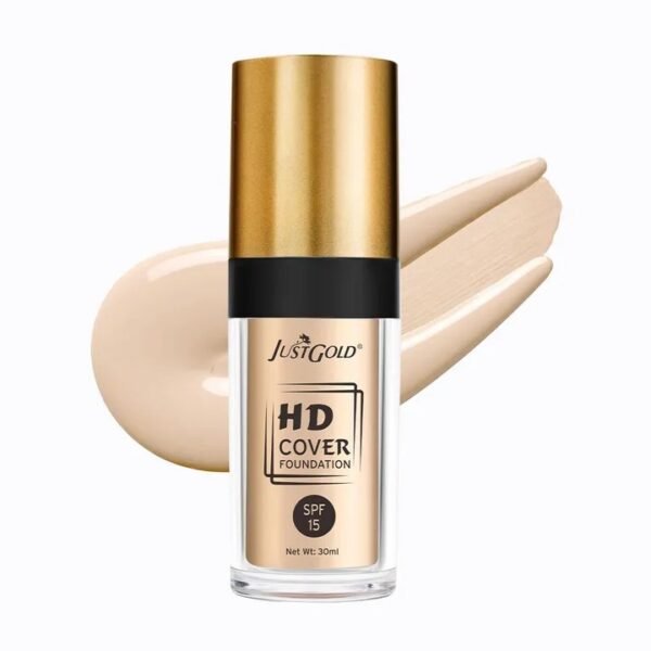Just Gold HD Cover Foundation SPF 15 | 30ml
