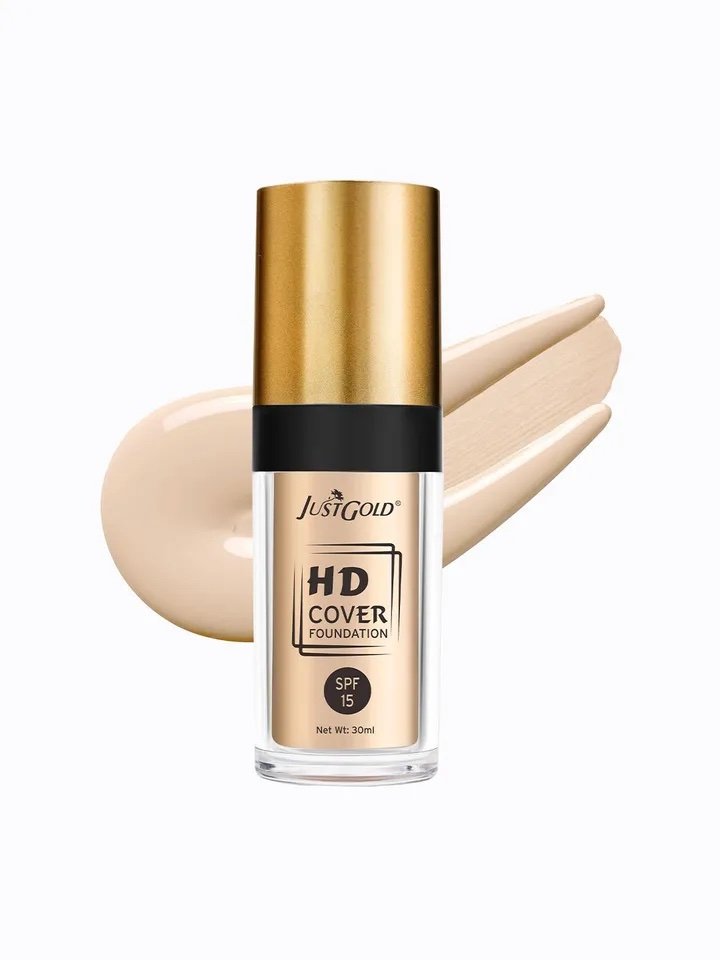 Just Gold HD Cover Foundation SPF 15 | 30ml
