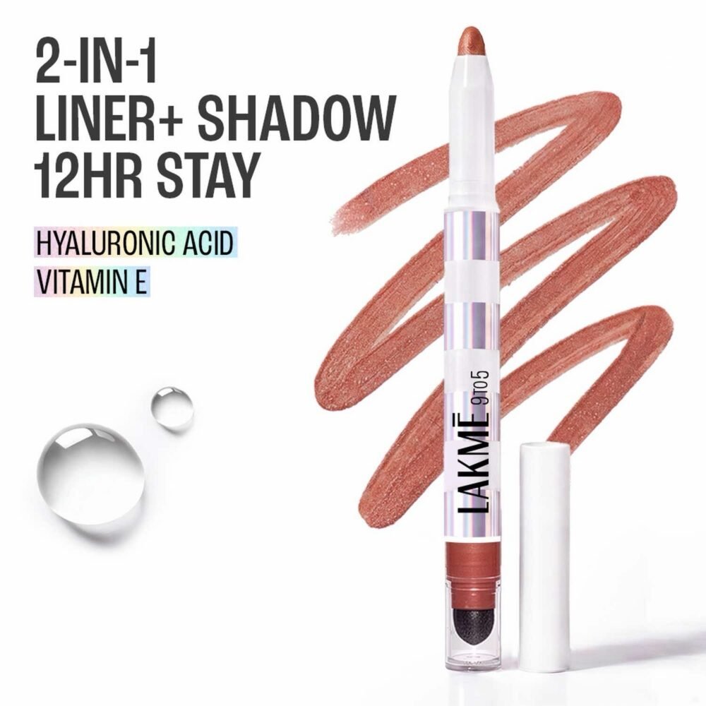 Lakmé 9to5 Hya Glam Liner + Shadow Eye Duo