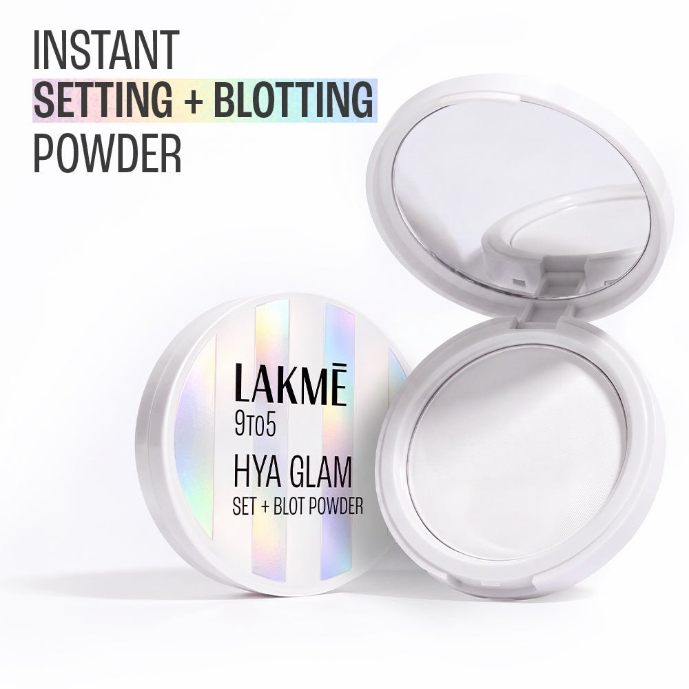 Lakmé 9to5 Hya Glam Set + Blot Powder
