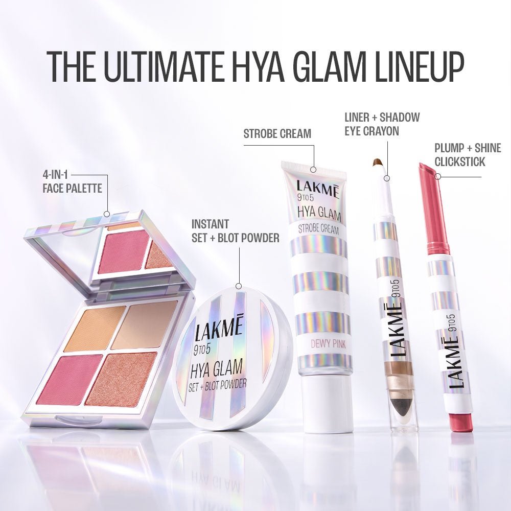 Lakmé 9to5 Hya Glam Set + Blot Powder