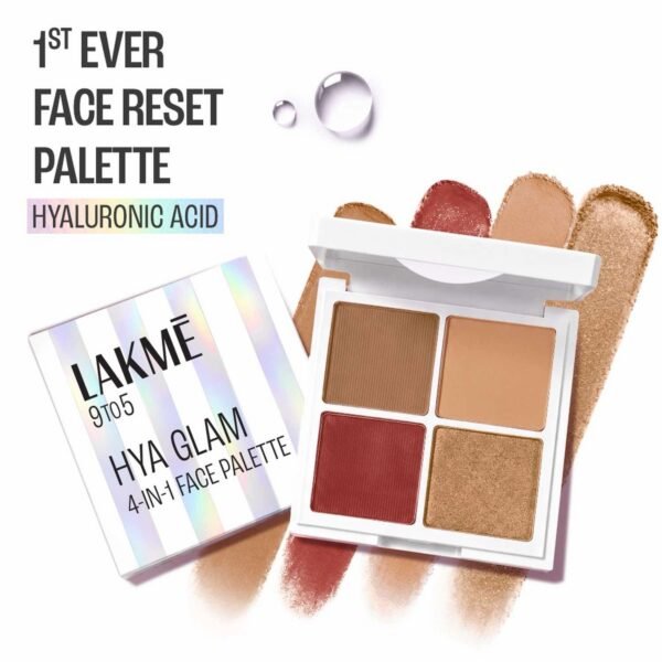 Lakmé 9to5 Hya Glam 4-in-1 Face Palette