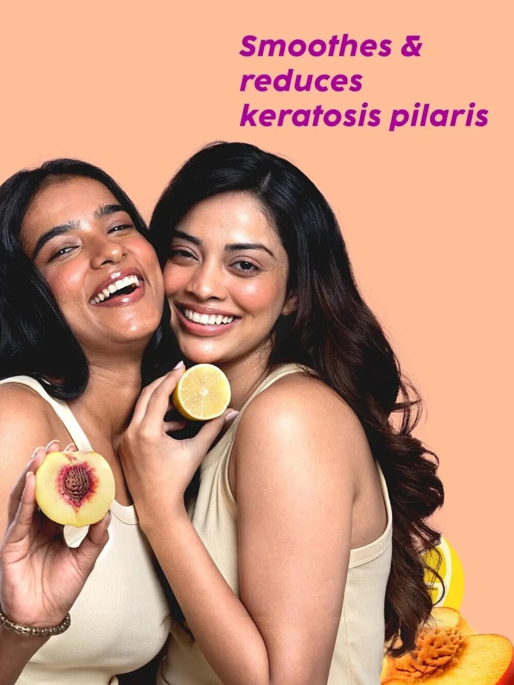 Plix Peaches & Lemon Detan Bump Eraser Scrub 200g
