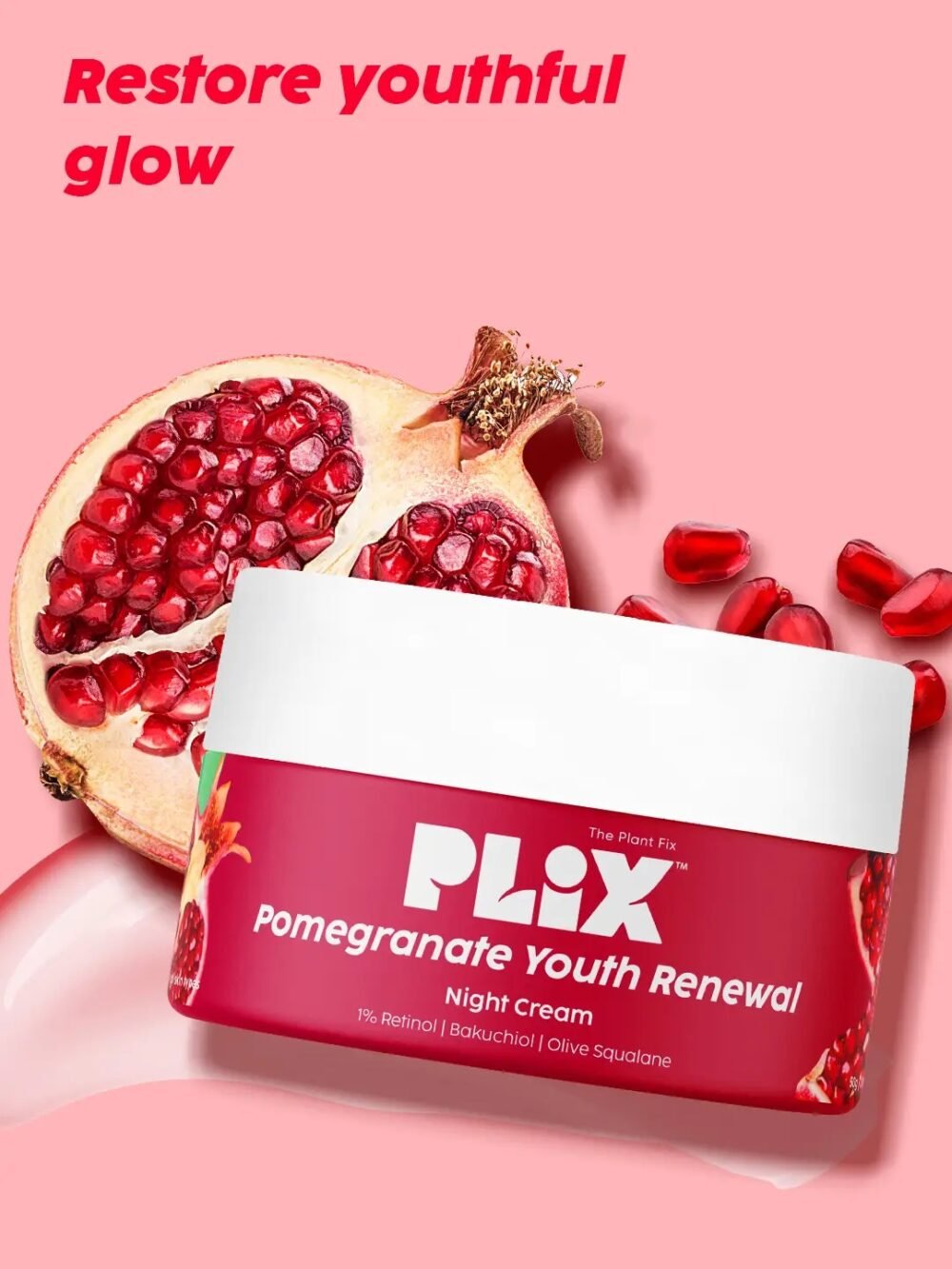 Plix Pomegranate Youth Renewal Night Cream 50g