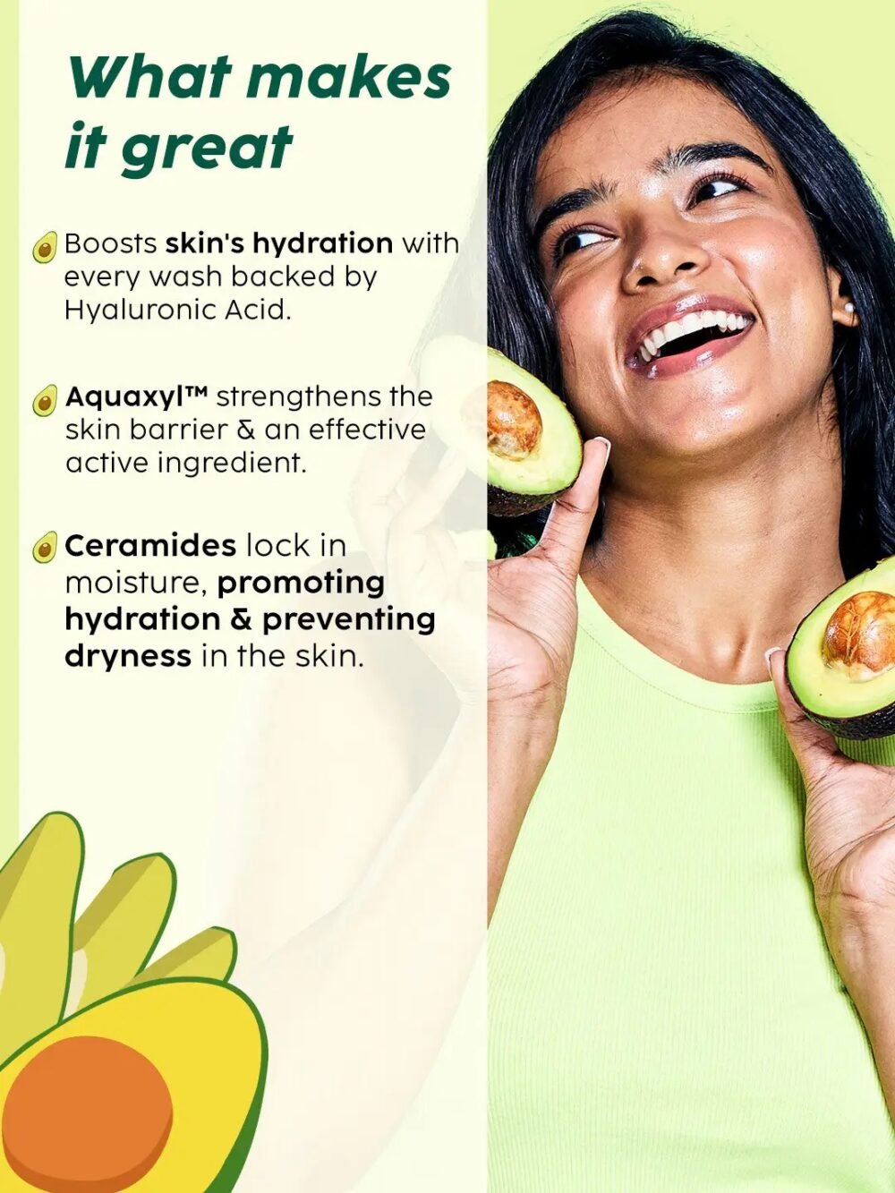 Plix Avocado Ceramide Moisture Rush Juicy Cleanser 100ml