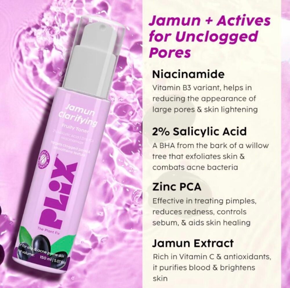 Plix Jamun Clarifying Fruity Toner 150ml
