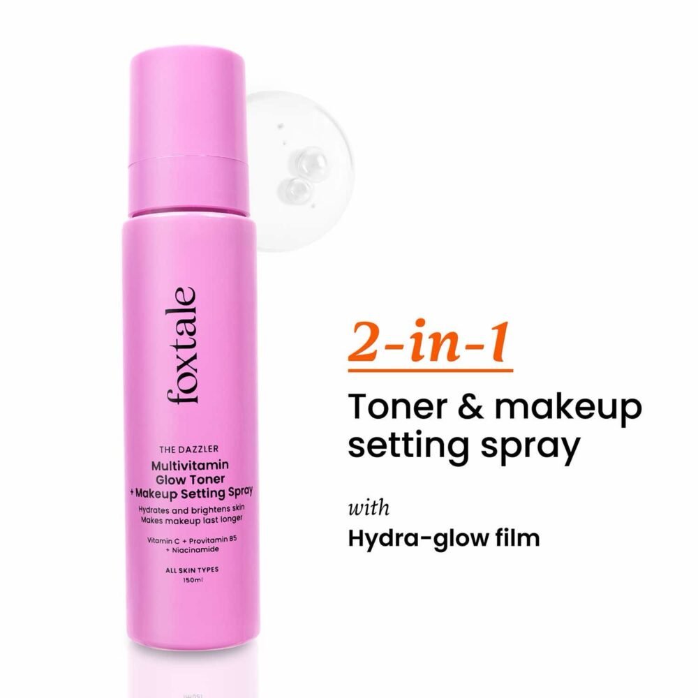 Foxtale Dazzler Glow Toner & Makeup Setting Spray 150ml