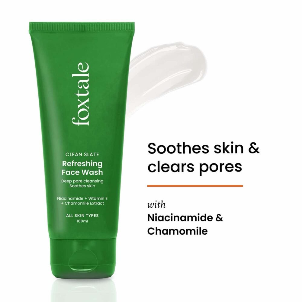 Foxtale Clean Slate Refreshing Face Wash 100ml