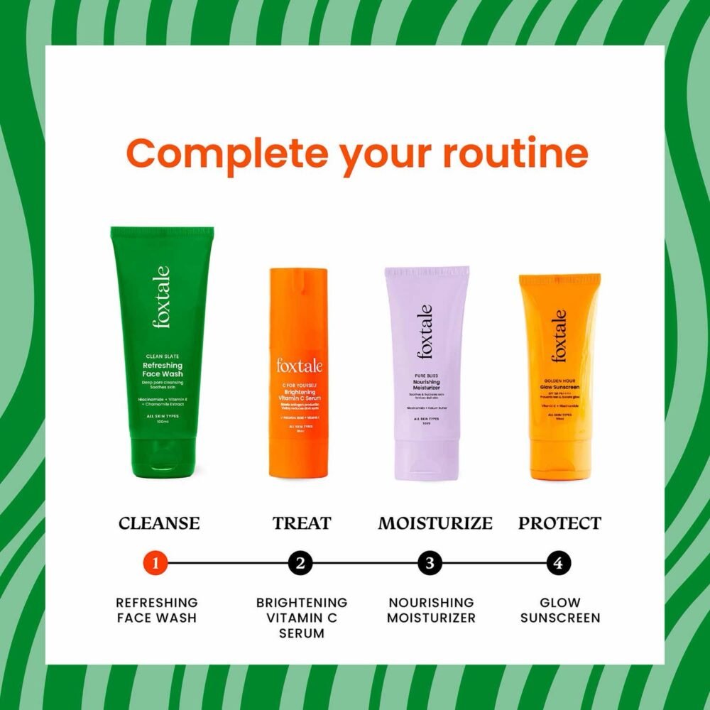 Foxtale Clean Slate Refreshing Face Wash 100ml