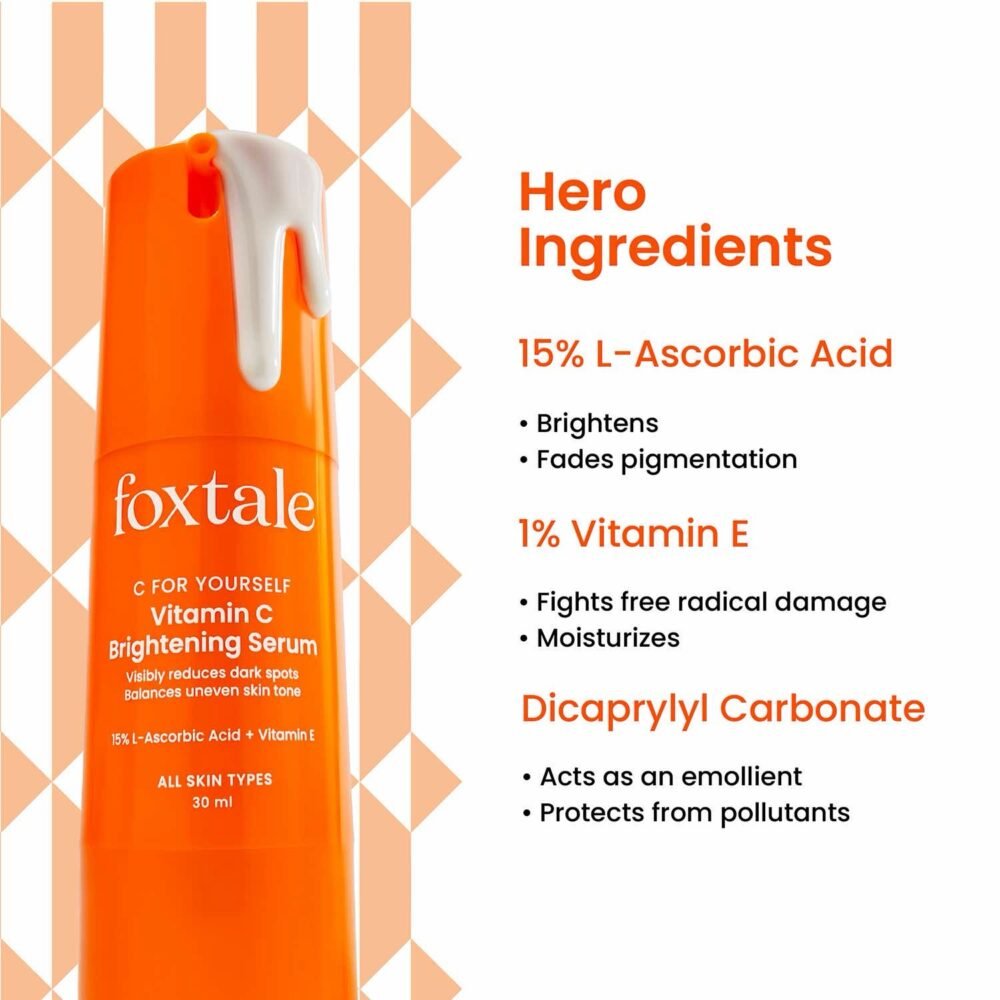 Foxtale C For Yourself Vitamin C Brightening Serum 15%