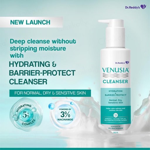 Venusia Cleanser Hydration and Barrier Protect 125ml