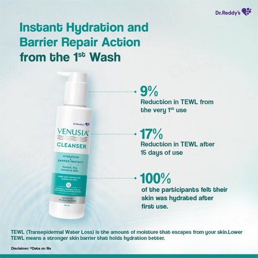 Venusia Cleanser Hydration and Barrier Protect 125ml