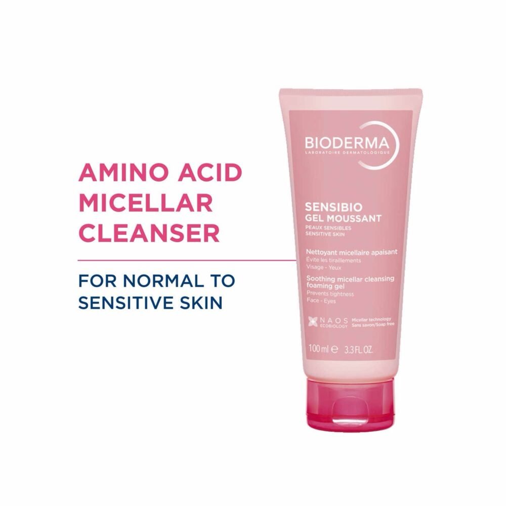 Bioderma Sensibio Gel Moussant Soothing Micellar Cleansing Foaming Gel 100ml