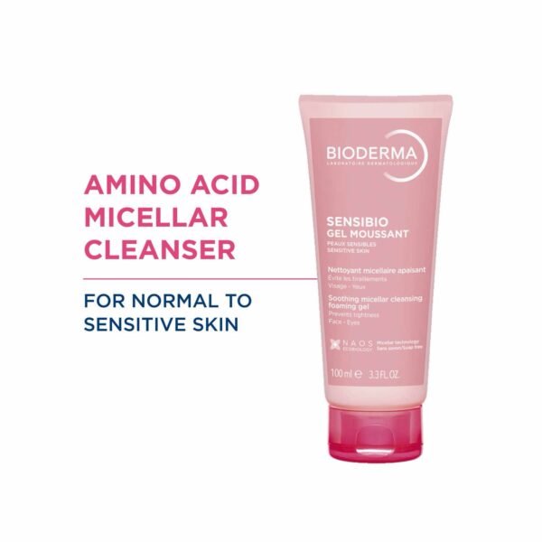Bioderma Sensibio Gel Moussant Soothing Micellar Cleansing Foaming Gel 100ml