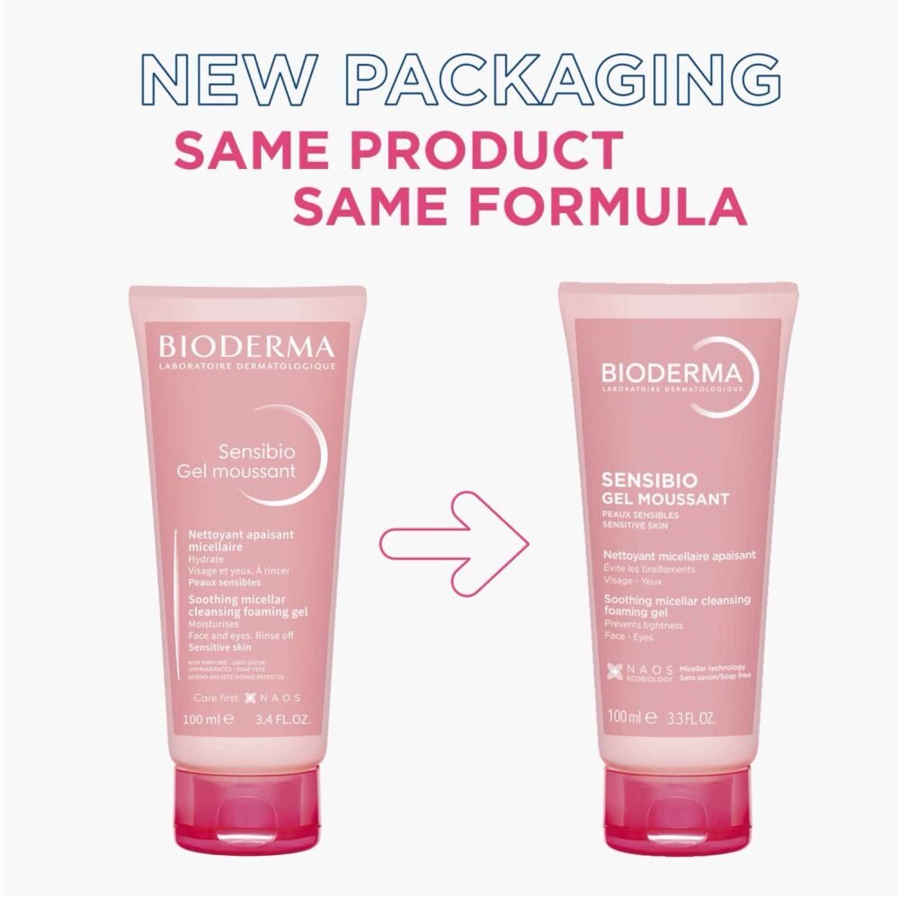 Bioderma Sensibio Gel Moussant Soothing Micellar Cleansing Foaming Gel 100ml