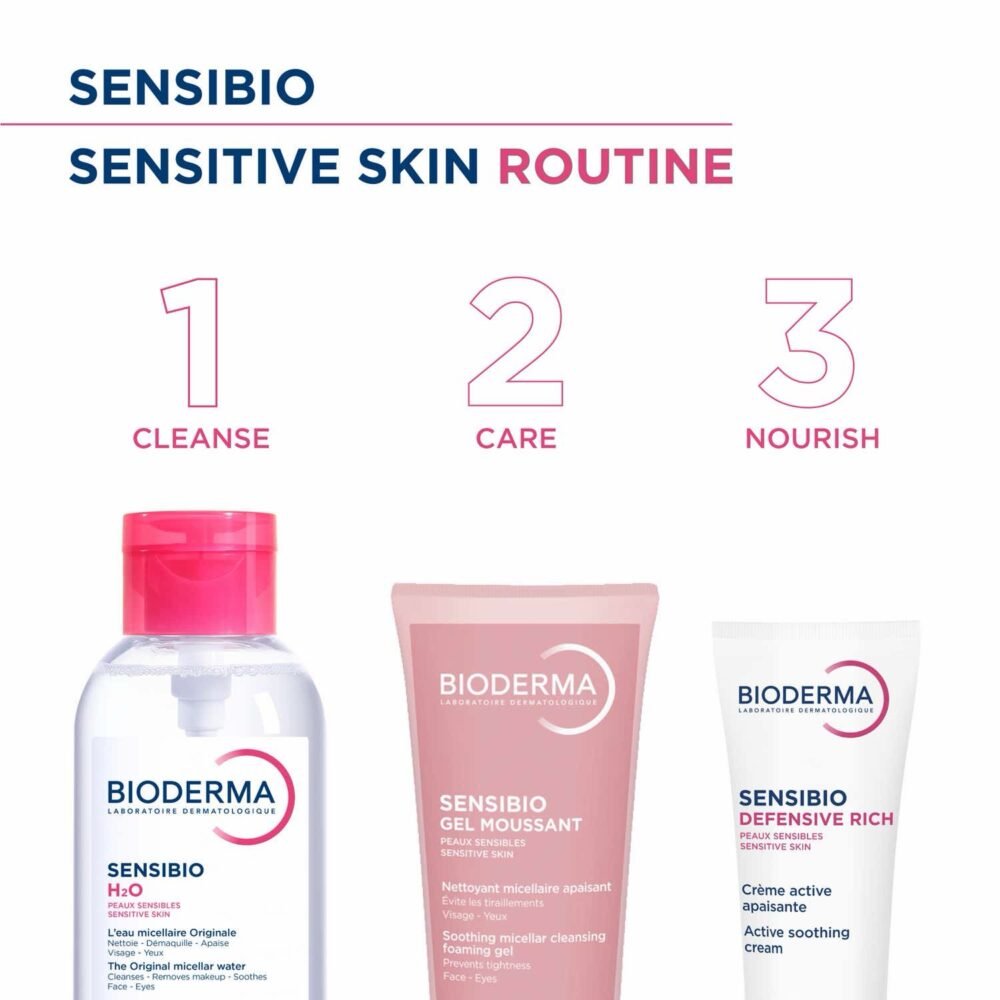 Bioderma Sensibio Gel Moussant Soothing Micellar Cleansing Foaming Gel 100ml