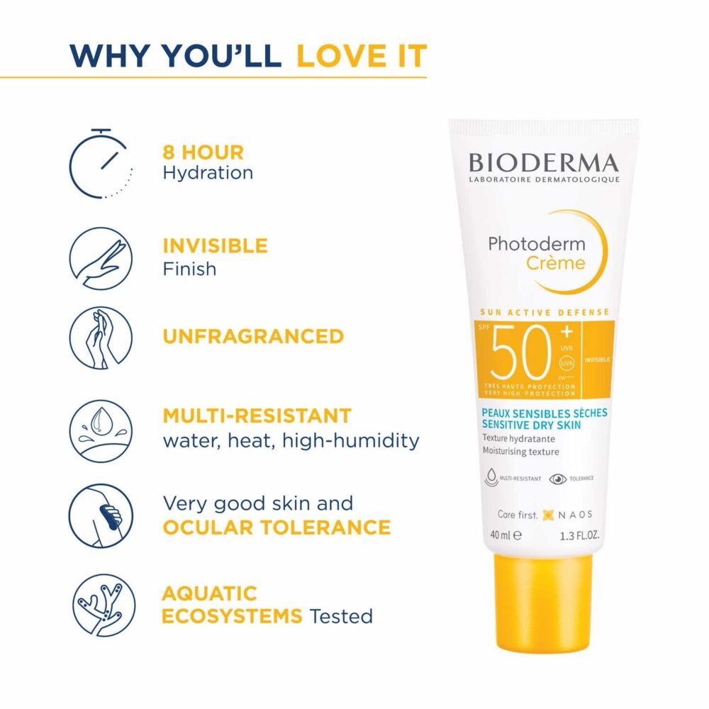 Bioderma Photoderm Crème SPF 50+ Sun Active Defense 40ml