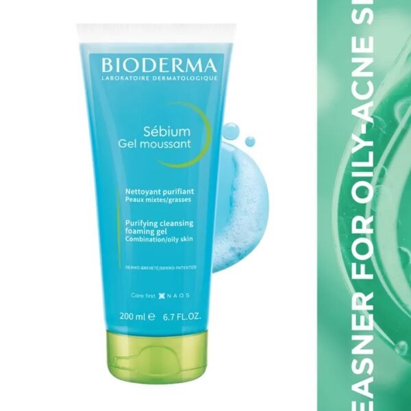 Bioderma Sébium Gel Moussant Purifying Cleansing Foaming Gel 100ml
