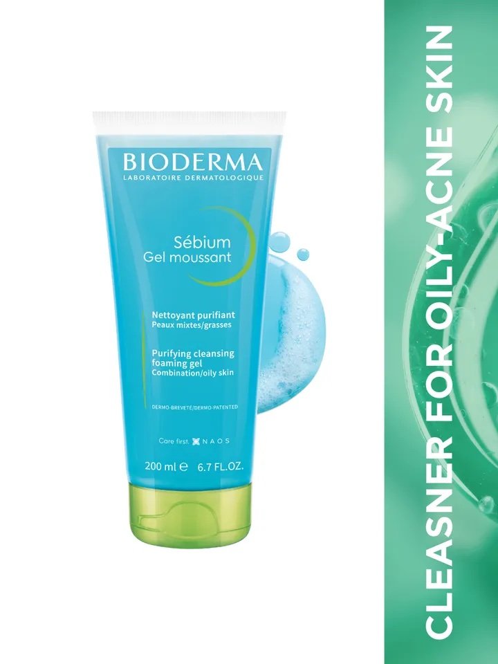 Bioderma Sébium Gel Moussant Purifying Cleansing Foaming Gel 100ml
