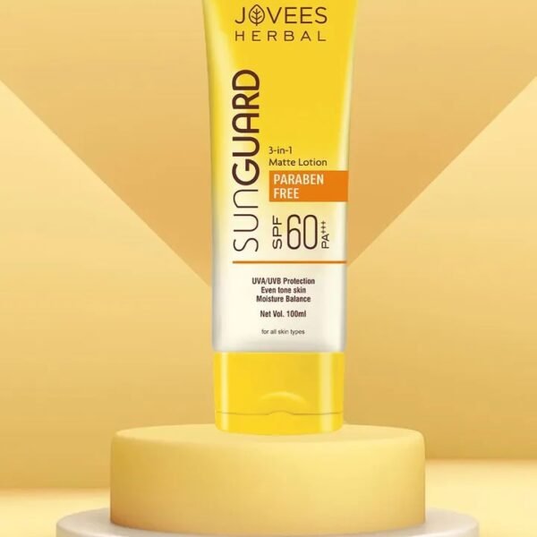 Jovees Herbal Sun Guard 3-in-1 Matte Lotion SPF 60 PA+++ 100ml