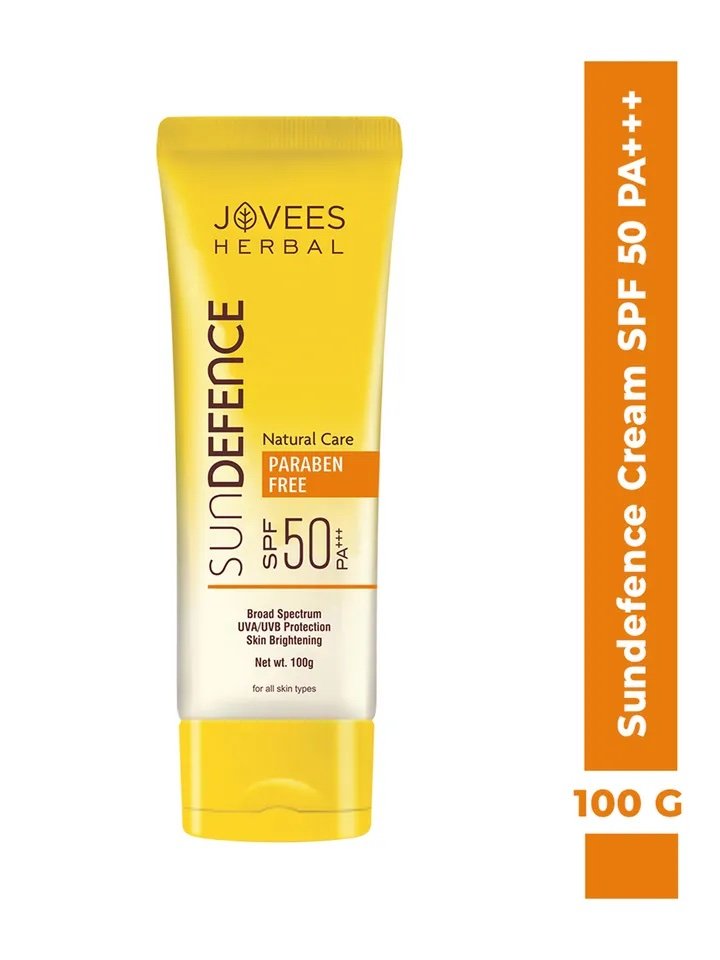 Jovees Herbal Sun Defence Natural Care Sunscreen SPF 50 PA+++ 100g