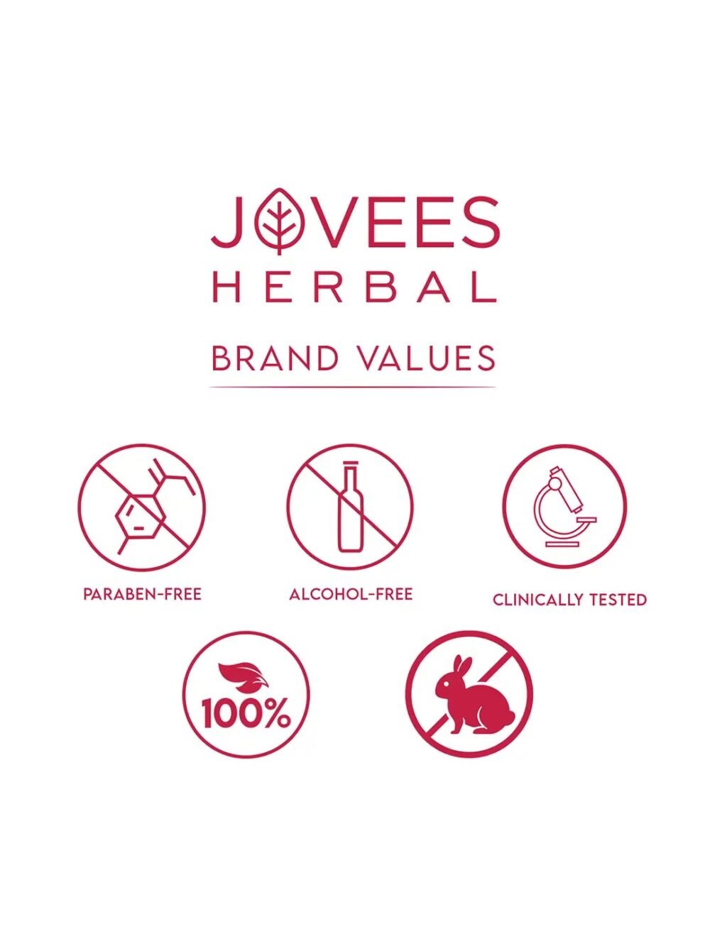 Jovees Herbal Skin Toner Rose 100ml