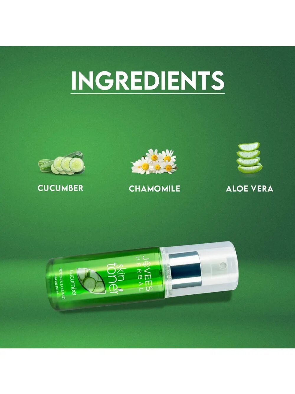 Jovees Herbal Skin Toner Cucumber 100ml