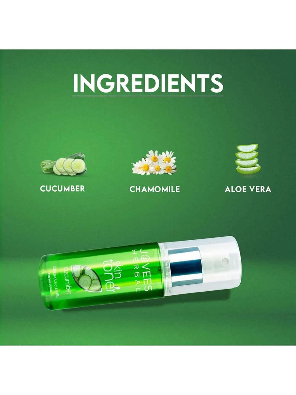 Jovees Herbal Skin Toner Cucumber 200ml